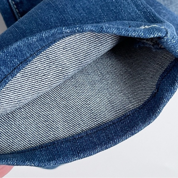 Driftwood 28x21 Audrey Straight Jeans cropped blue - Picture 9 of 12